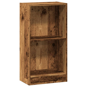 vidaXL Bookcase Old Wood 40x24x76 cm Engineered Wood