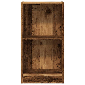 vidaXL Bookcase Old Wood 40x24x76 cm Engineered Wood