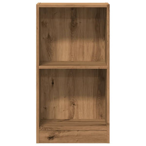 vidaXL Bookcase Artisian Oak 40x24x76 cm Engineered Wood