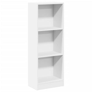 vidaXL Bookcase White 40x24x109 cm Engineered Wood