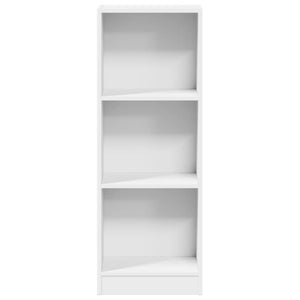 vidaXL Bookcase White 40x24x109 cm Engineered Wood