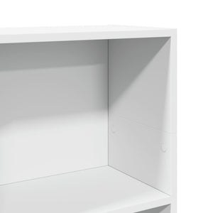 vidaXL Bookcase White 40x24x109 cm Engineered Wood