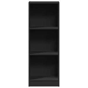 vidaXL Bookcase Black 40x24x109 cm Engineered Wood