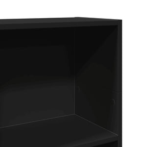 vidaXL Bookcase Black 40x24x109 cm Engineered Wood