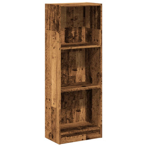 vidaXL Bookcase Old Wood 40x24x109 cm Engineered Wood