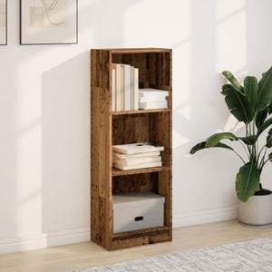 vidaXL Bookcase Old Wood 40x24x109 cm Engineered Wood