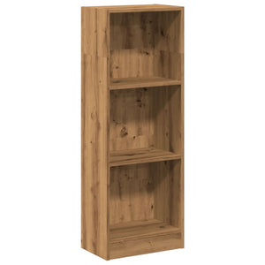 vidaXL Bookcase Artisian Oak 40x24x109 cm Engineered Wood