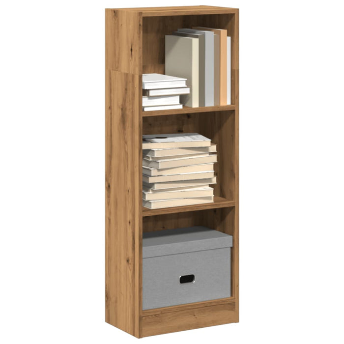 vidaXL Bookcase Artisian Oak 40x24x109 cm Engineered Wood