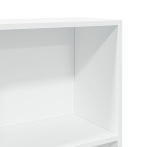 vidaXL Bookcase White 40x24x143 cm Engineered Wood