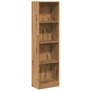 vidaXL Bookcase Artisian Oak 40x24x143 cm Engineered Wood