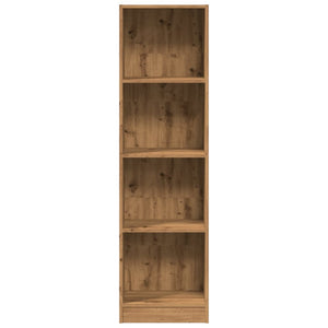 vidaXL Bookcase Artisian Oak 40x24x143 cm Engineered Wood