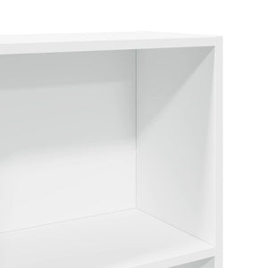 vidaXL Bookcase White 40x24x176 cm Engineered Wood