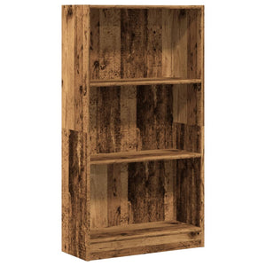 vidaXL Bookcase Old Wood 60x24x109 cm Engineered Wood