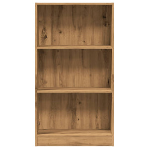 vidaXL Bookcase Artisian Oak 60x24x109 cm Engineered Wood