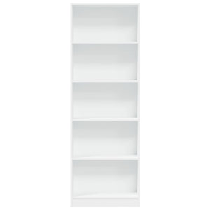 vidaXL Bookcase White 60x24x176 cm Engineered Wood