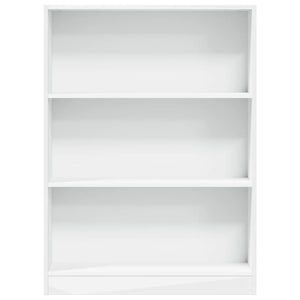 vidaXL Bookcase White 80x24x109 cm Engineered Wood