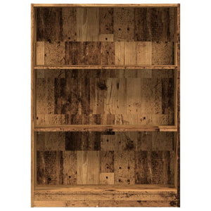 vidaXL Bookcase Old Wood 80x24x109 cm Engineered Wood