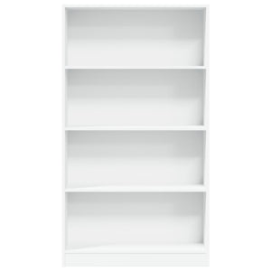 vidaXL Bookcase White 80x24x143 cm Engineered Wood