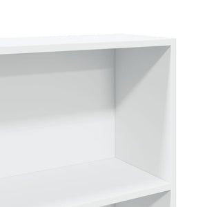 vidaXL Bookcase White 80x24x143 cm Engineered Wood