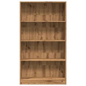 vidaXL Bookcase Artisian Oak 80x24x143 cm Engineered Wood