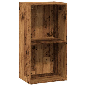 vidaXL Bookcase Old Wood 40x30x77 cm Engineered Wood