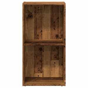 vidaXL Bookcase Old Wood 40x30x77 cm Engineered Wood