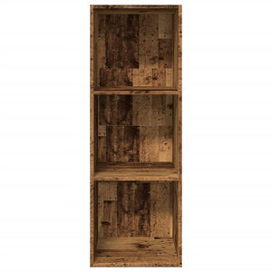 vidaXL Bookcase Old Wood 40x30x114 cm Engineered Wood