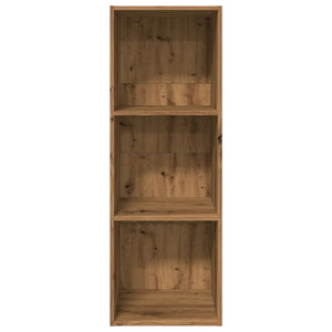 vidaXL Bookcase Artisian Oak 40x30x114 cm Engineered Wood