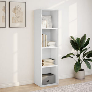 vidaXL Bookcase White 40x30x152 cm Engineered Wood