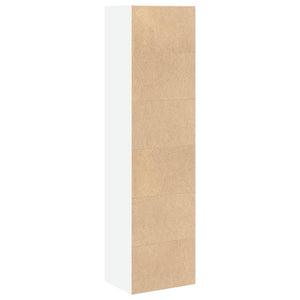 vidaXL Bookcase White 40x30x152 cm Engineered Wood