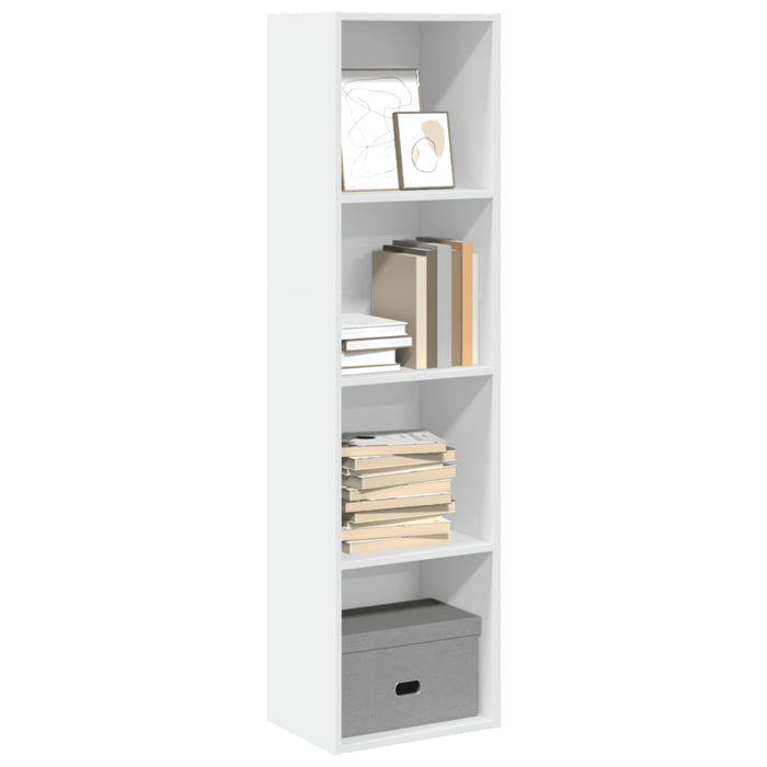 vidaXL Bookcase White 40x30x152 cm Engineered Wood