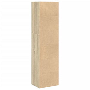 vidaXL Bookcase Sonoma Oak 40x30x152 cm Engineered Wood