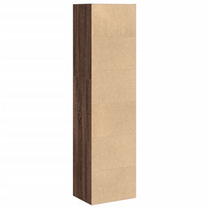 vidaXL Bookcase Brown Oak 40x30x152 cm Engineered Wood