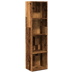 vidaXL Bookcase Old Wood 40x30x152 cm Engineered Wood