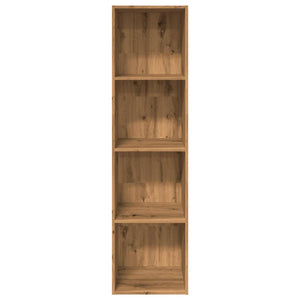 vidaXL Bookcase Artisian Oak 40x30x152 cm Engineered Wood