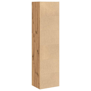 vidaXL Bookcase Artisian Oak 40x30x152 cm Engineered Wood