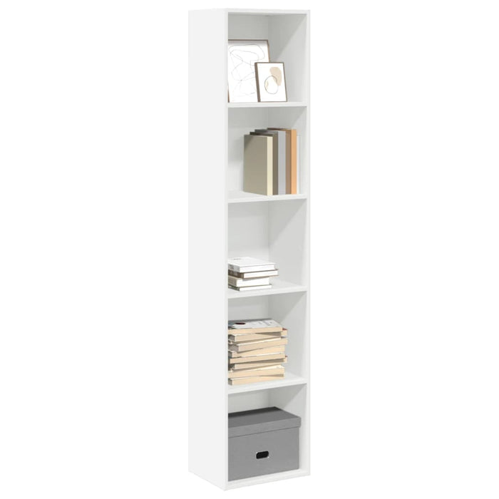 vidaXL Bookcase White 40x30x189 cm Engineered Wood