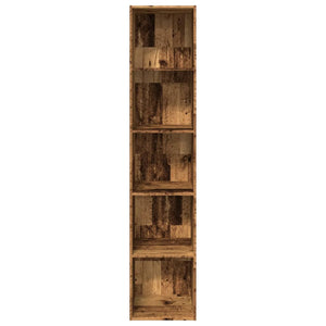 vidaXL Bookcase Old Wood 40x30x189 cm Engineered Wood