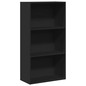 vidaXL Bookcase Black 60x30x114 cm Engineered Wood