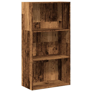 vidaXL Bookcase Old Wood 60x30x114 cm Engineered Wood