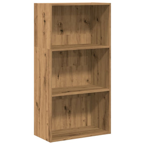 vidaXL Bookcase Artisian Oak 60x30x114 cm Engineered Wood