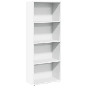 vidaXL Bookcase White 60x30x152 cm Engineered Wood