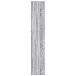 vidaXL Bookcase Grey Sonoma 60x30x152 cm Engineered Wood