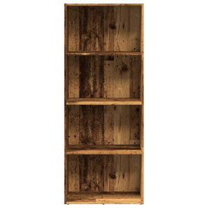 vidaXL Bookcase Old Wood 60x30x152 cm Engineered Wood