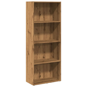 vidaXL Bookcase Artisian Oak 60x30x152 cm Engineered Wood