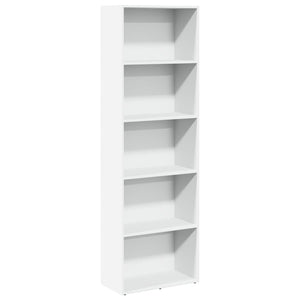 vidaXL Bookcase White 60x30x189 cm Engineered Wood