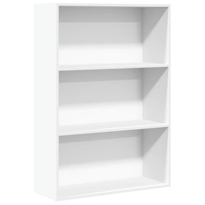 vidaXL Bookcase White 80x30x114 cm Engineered Wood