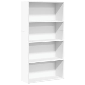 vidaXL Bookcase White 80x30x152 cm Engineered Wood