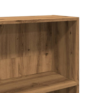 vidaXL Book Cabinet Artisian Oak 80x30x189 cm Engineered Wood