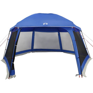 vidaXL Pool Tent with Removable Fly & Mesh Walls Azure Blue 512x458 cm